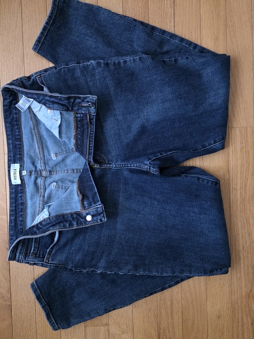 Pistola High-Rise Dark Wash Jeans